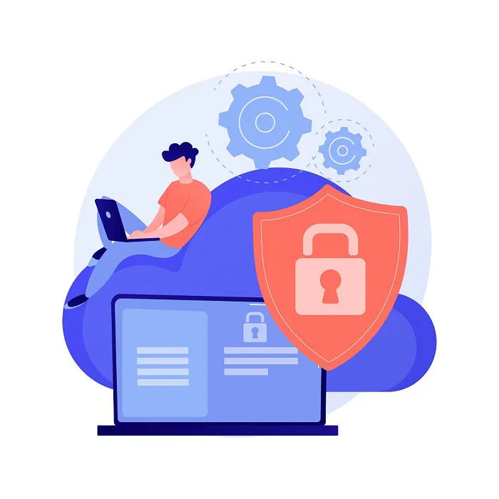 Datos cifrados y enlaces seguros para compartir documentos