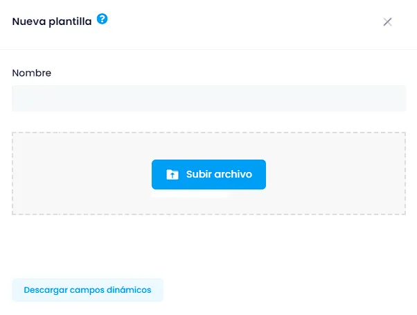 Sube y personaliza tu documentación