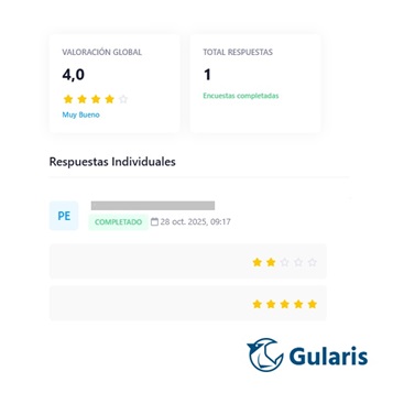 Envío de encuestas de satisfacción desde el expediente en Gularis